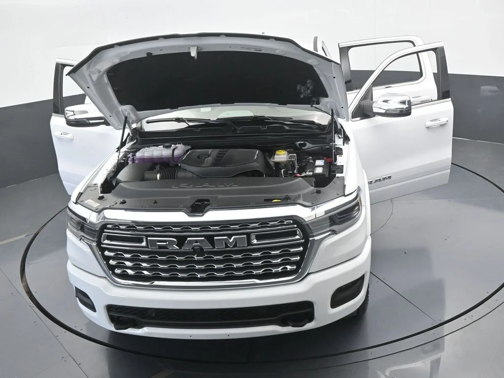 Used 2025 Bright White Clearcoat Ram Limited image 73