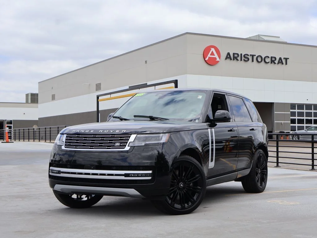 Certified Used 2025 Santorini Black Metallic Land Rover Autobiography image 1
