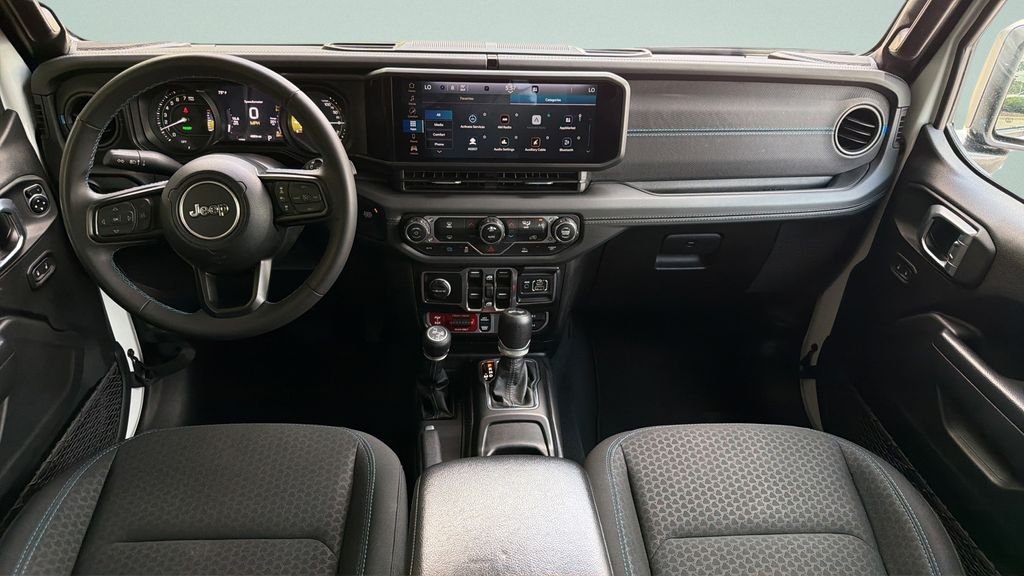 Used 2024 White Jeep Rubicon 4xe image 12
