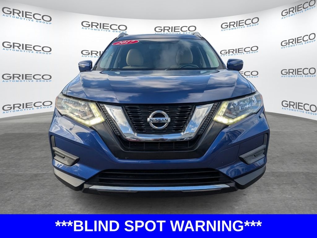 Used 2017 Nissan Rogue SV with VIN JN8AT2MT7HW132262 for sale in Delray Beach, FL