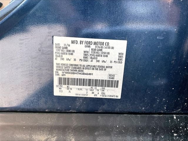 Used 2017 Blue Ford Base image 9