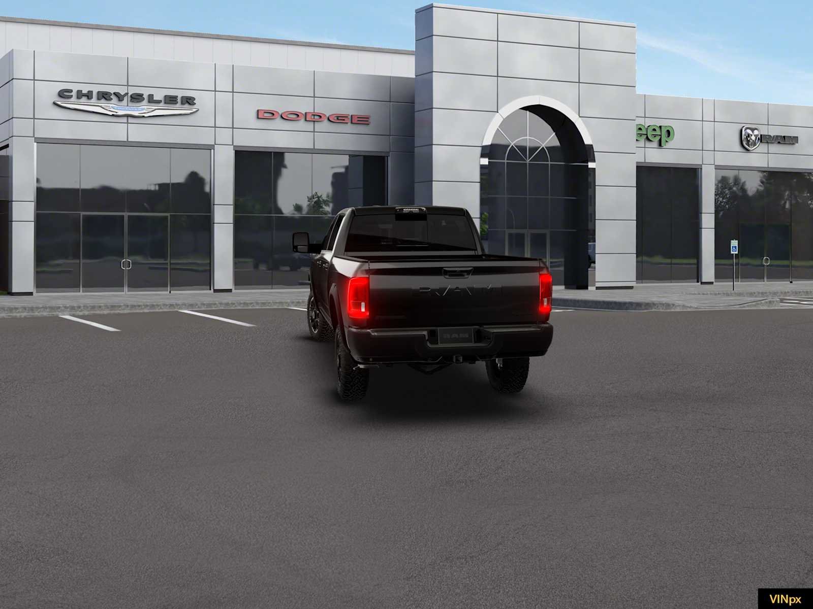 New 2026 Diamond Black Crystal Pearlcoat RAM Rebel image 13