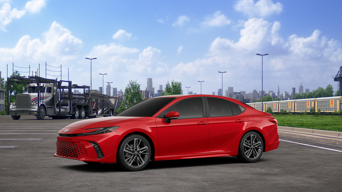 New 2026 Supersonic Red Toyota XSE image 2