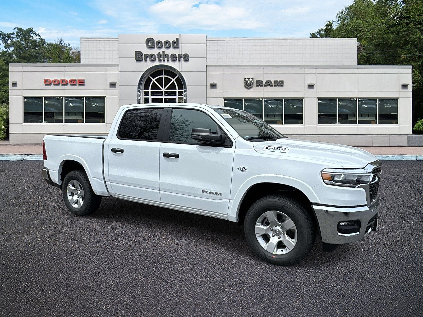 New 2026 Bright White Clearcoat RAM Big Horn image 4