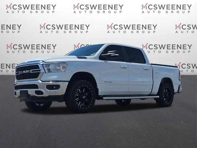 Used 2019 White Ram Big Horn/Lone Star image 1