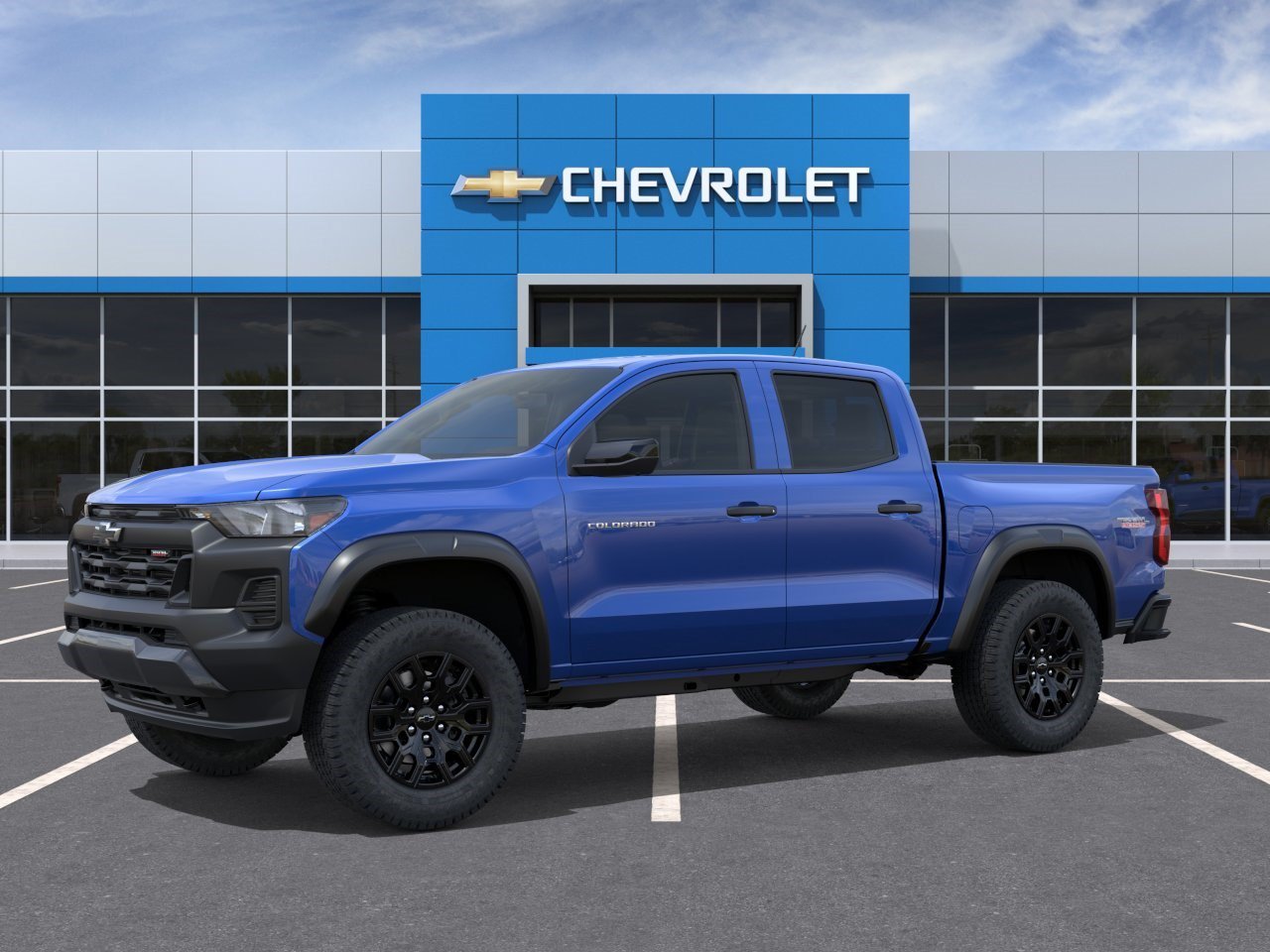 New 2026 Reef Blue Metallic Chevrolet Trail Boss image 2