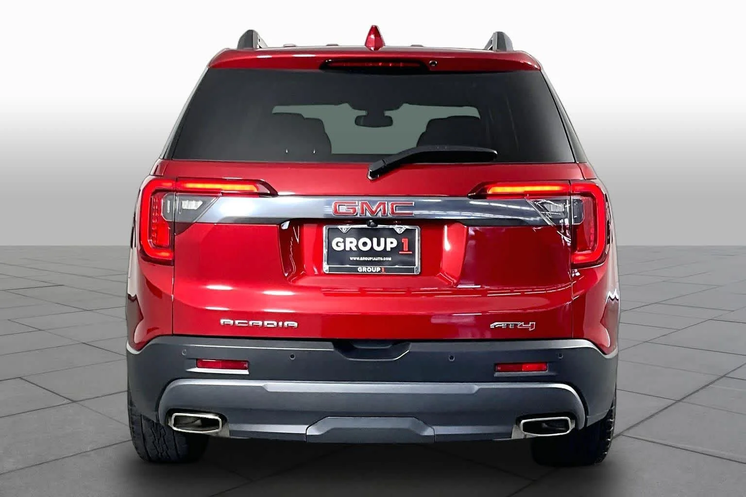 Used 2023 VOLCANIC RED TINCOAT GMC AT4 image 9