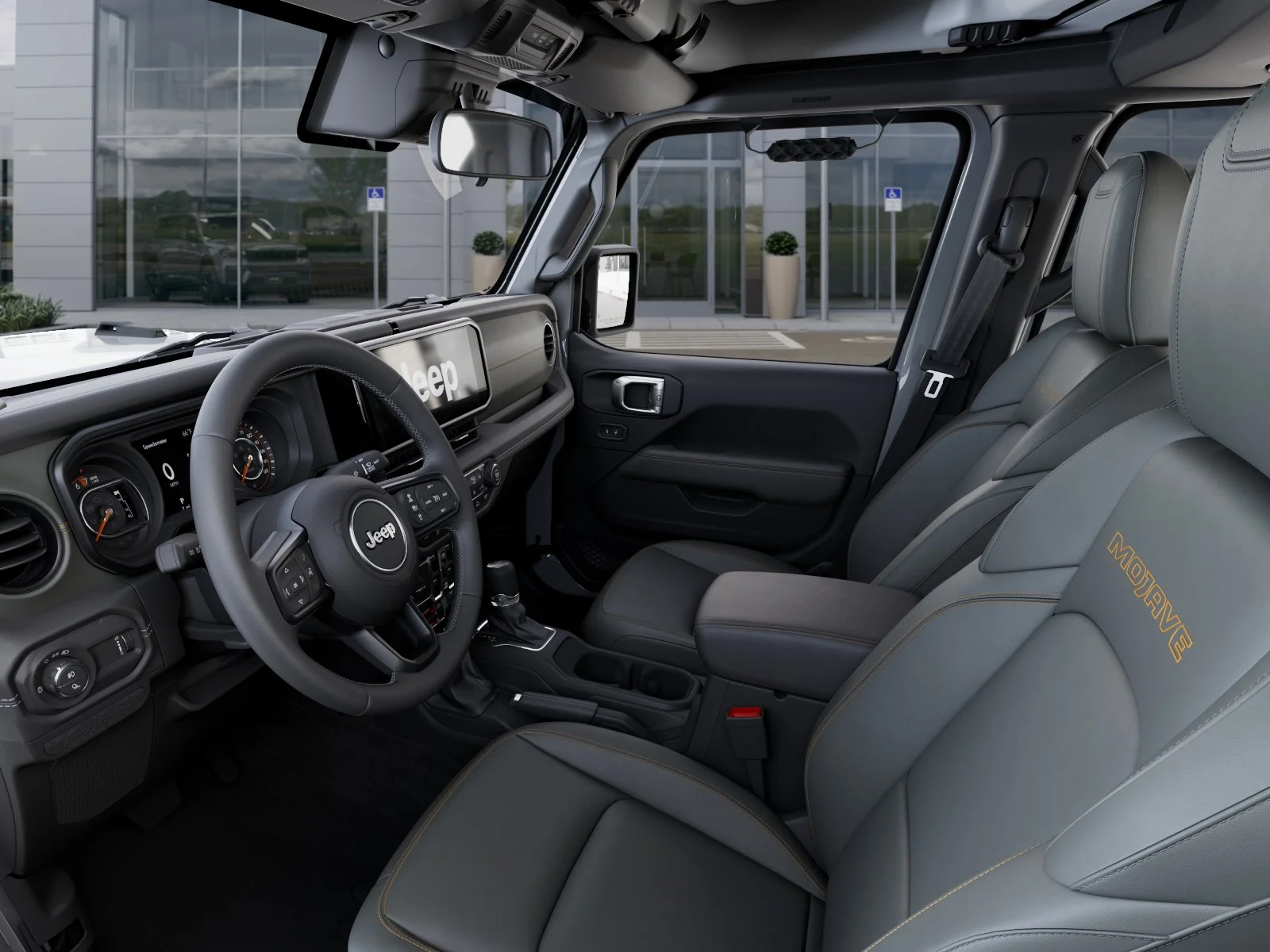 New 2026 Bright White Clearcoat Jeep Mojave image 48