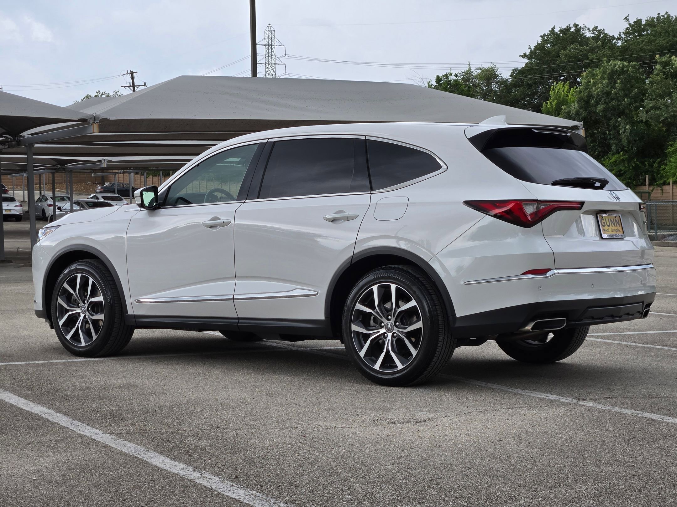 Used 2023 Platinum White Pearl Acura w/Technology Package image 6