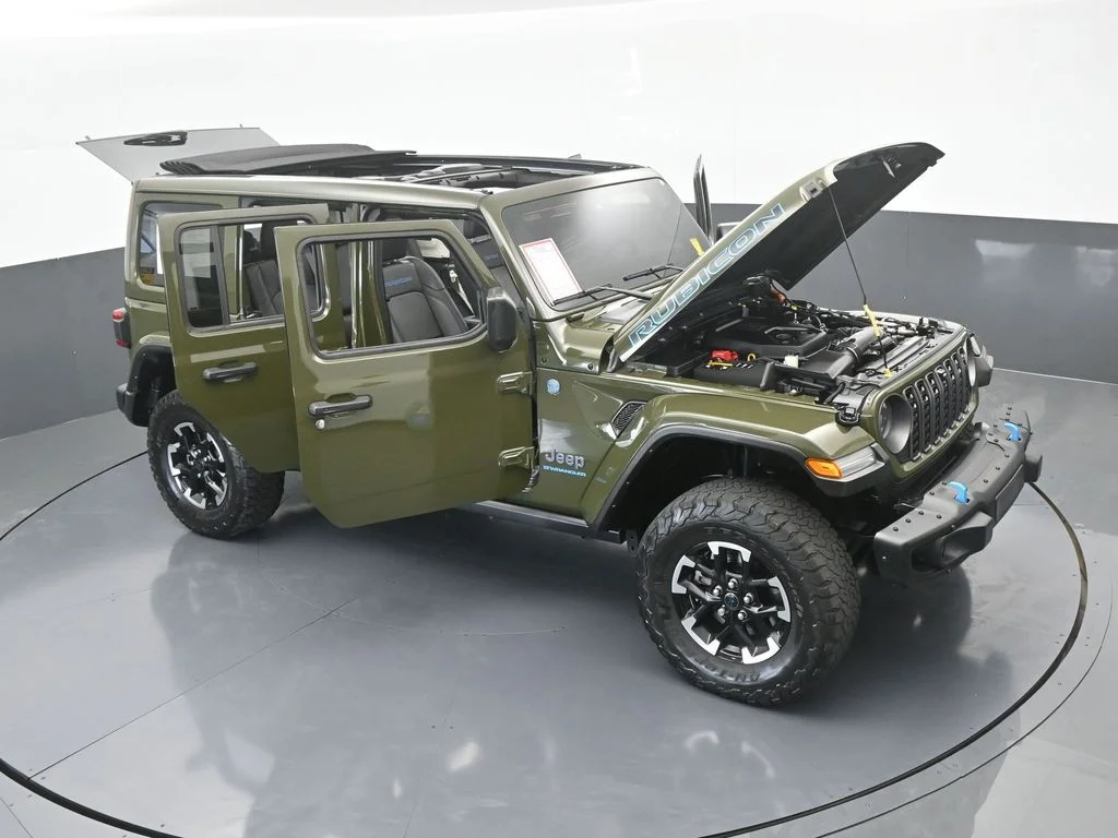Used 2024 Sarge Green Clearcoat Jeep Rubicon 4xe image 79