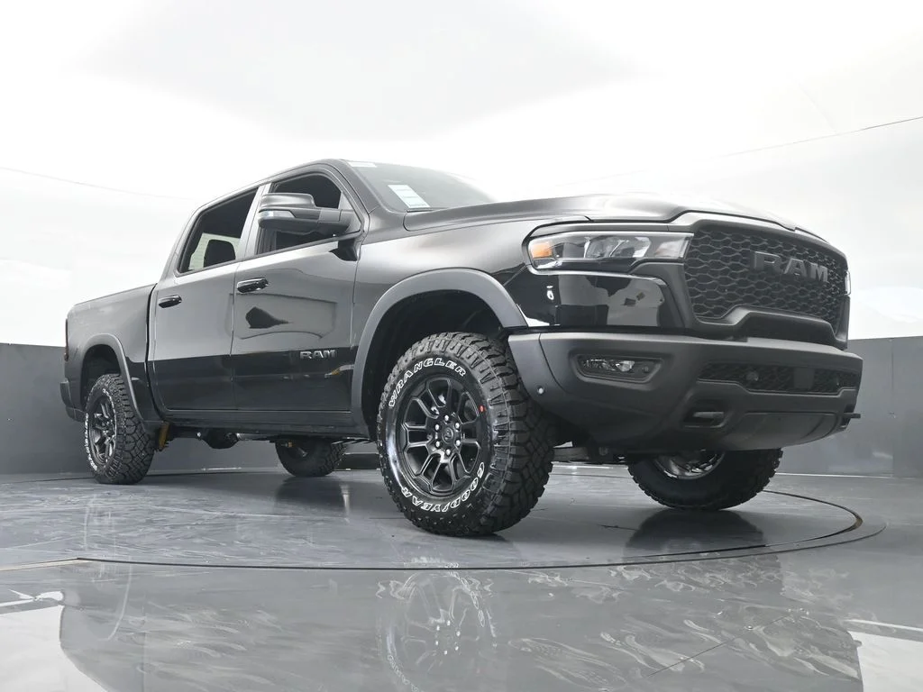 Used 2026 Diamond Black Crystal Pearlcoat Ram Rebel image 62