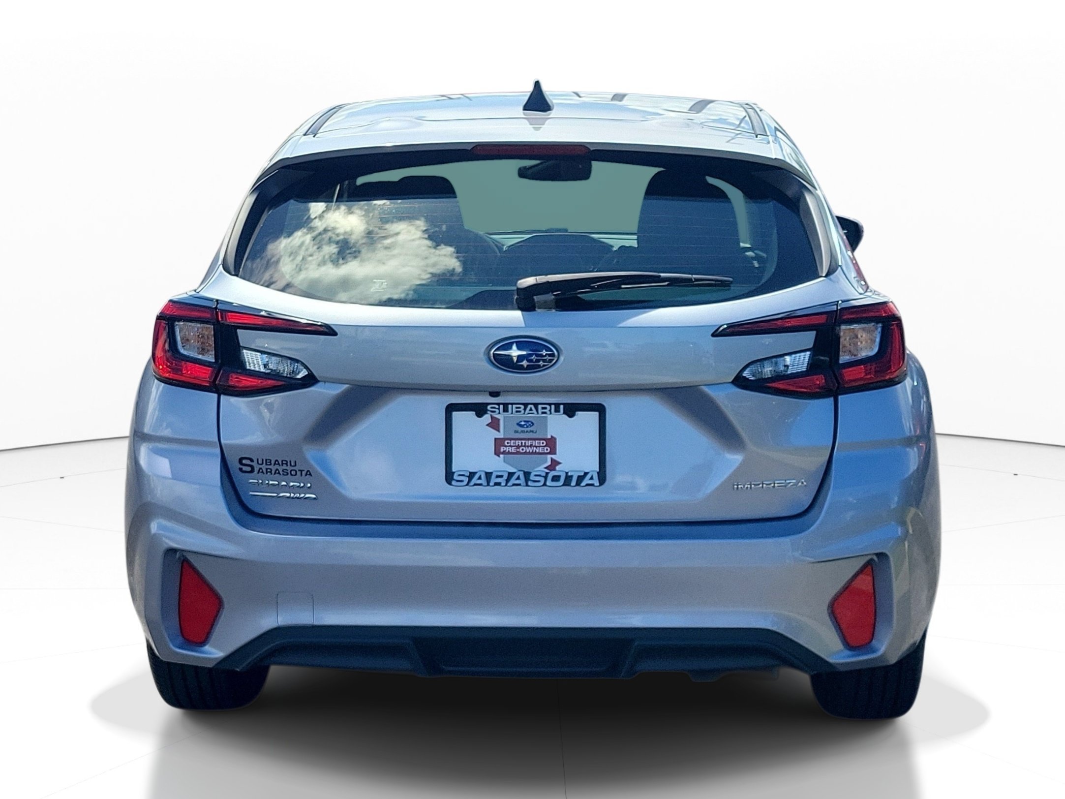 Used 2024 Ice Silver Metallic Subaru Hatchback image 4