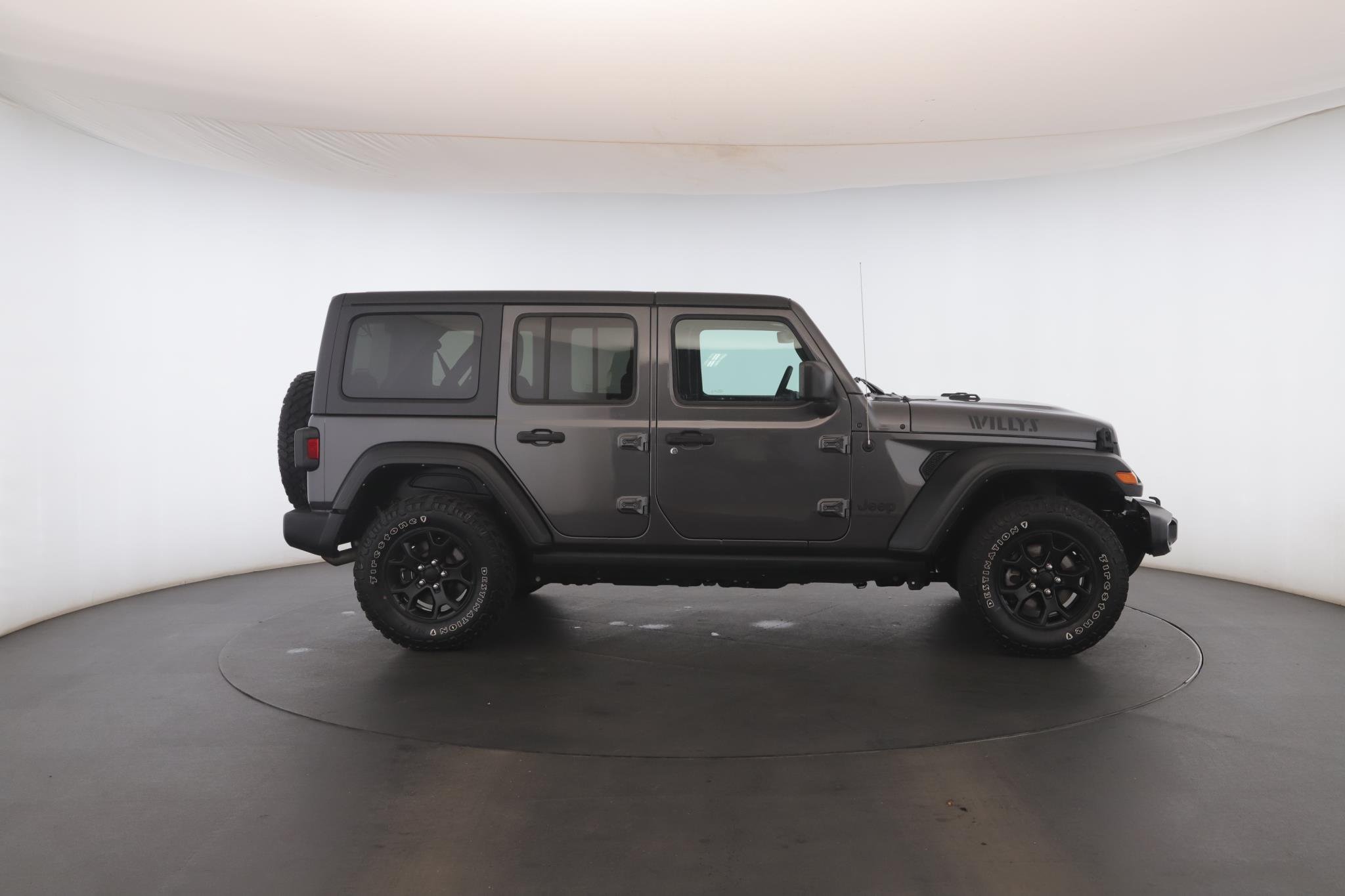 Used 2023 Granite Crystal Metallic Clearcoat Jeep Willys 4 Door 4x4 image 21