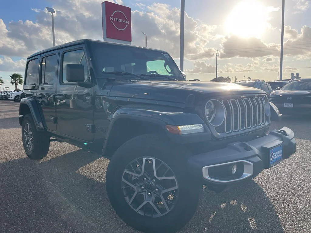 Used 2025 Black Jeep Sahara image 1