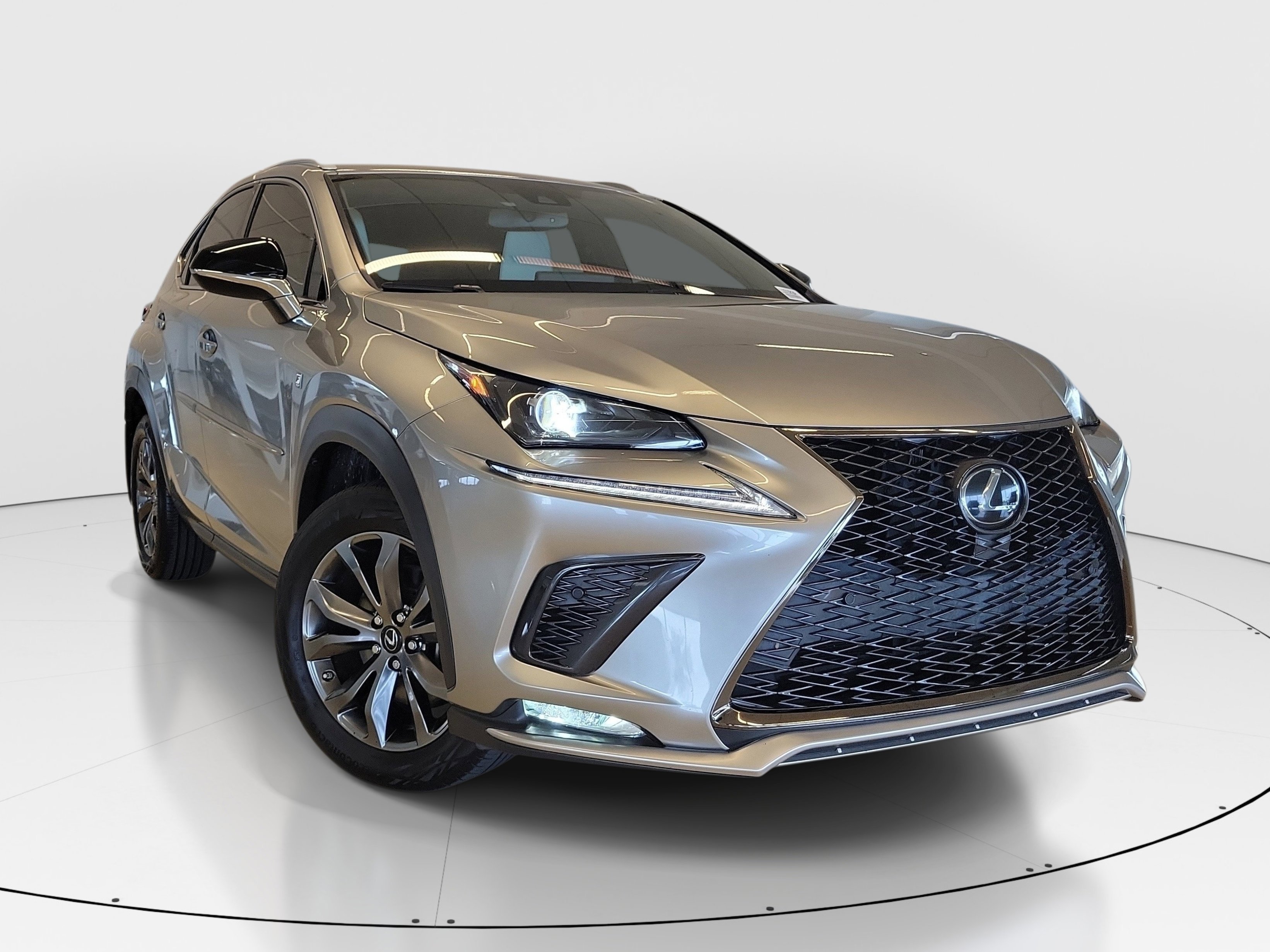 Used 2021 Atomic Silver Lexus NX 300 F SPORT image 2