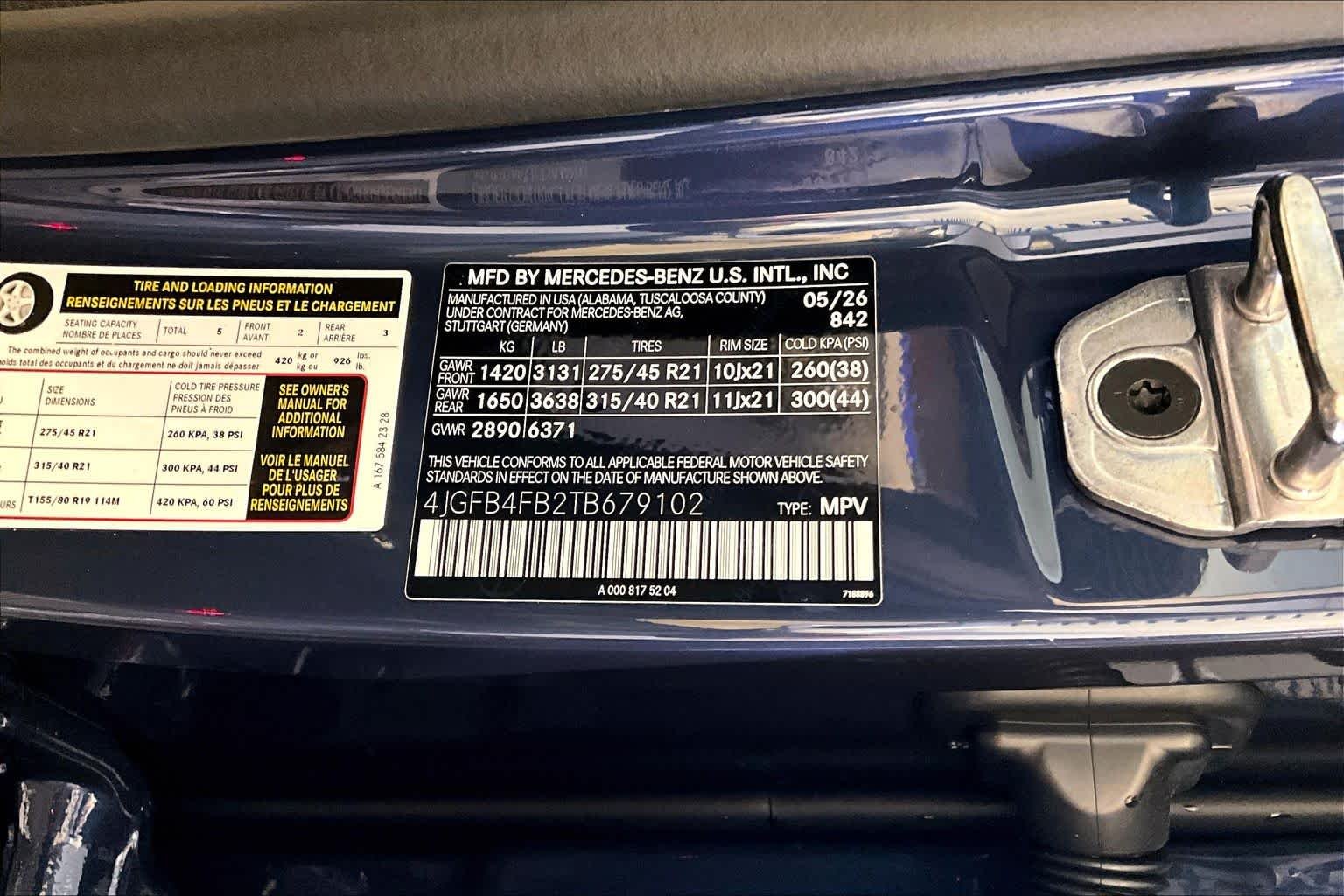 New 2026 Twilight Blue Metallic Mercedes-Benz GLE 350 image 12