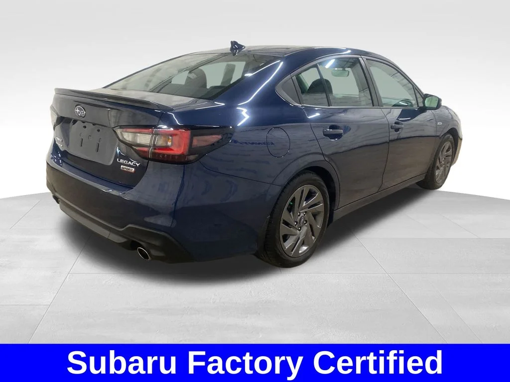 Certified Used 2025 Blue Subaru Sport image 4