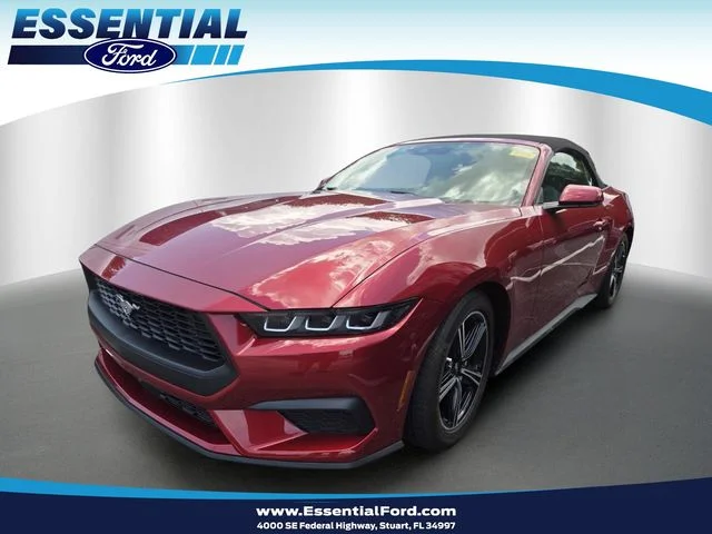 Used 2024 Red Metallic Ford EcoBoost image 1