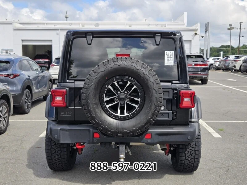 Used 2024 Black Clearcoat JEEP RUBICON X image 5