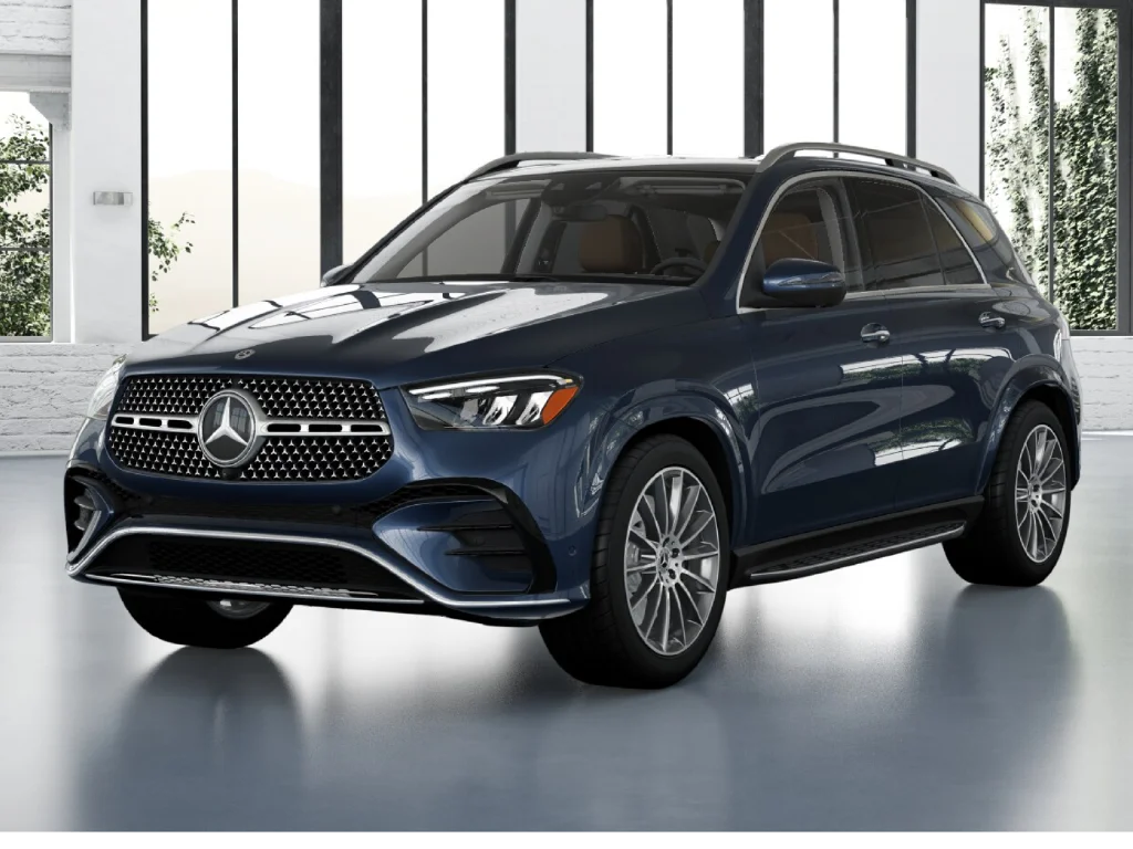 New 2026 Twilight Blue Metallic Mercedes-Benz GLE 450 image 1