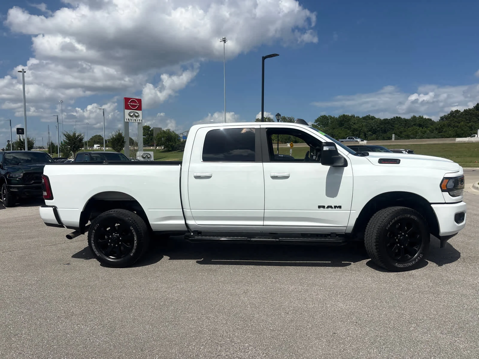 Used 2024 Bright White Clearcoat Ram Big Horn image 11