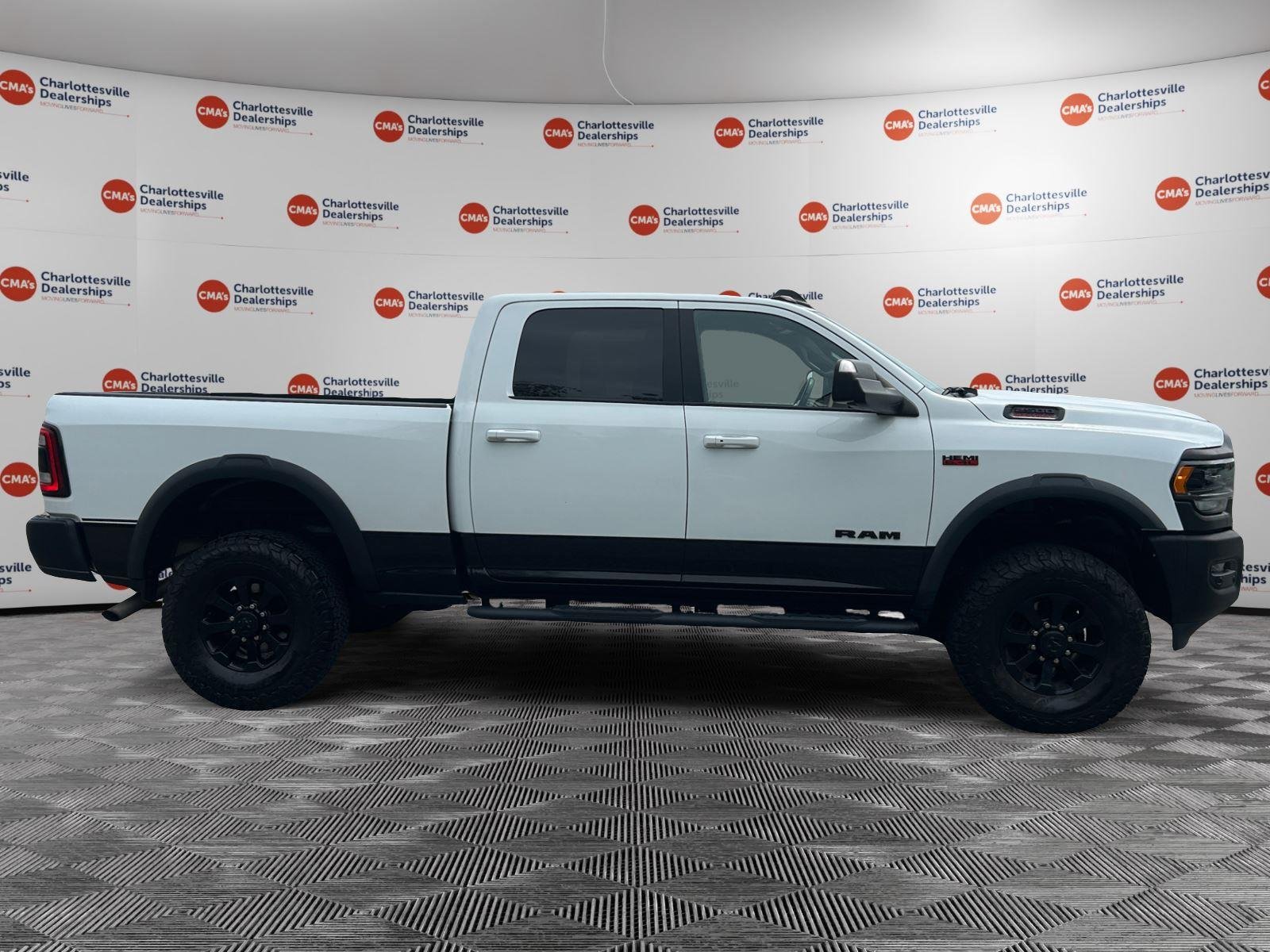 Used 2022 Bright White Clearcoat Ram Power Wagon image 6