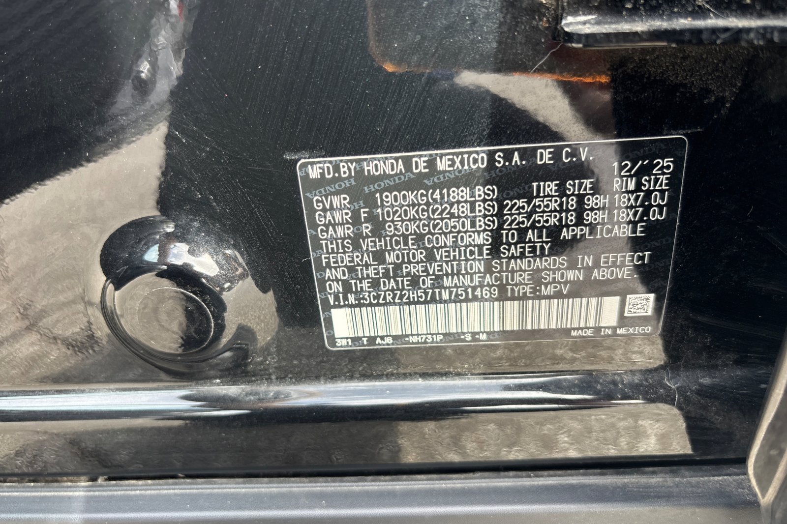 Certified Used 2026 Black Honda Sport image 34