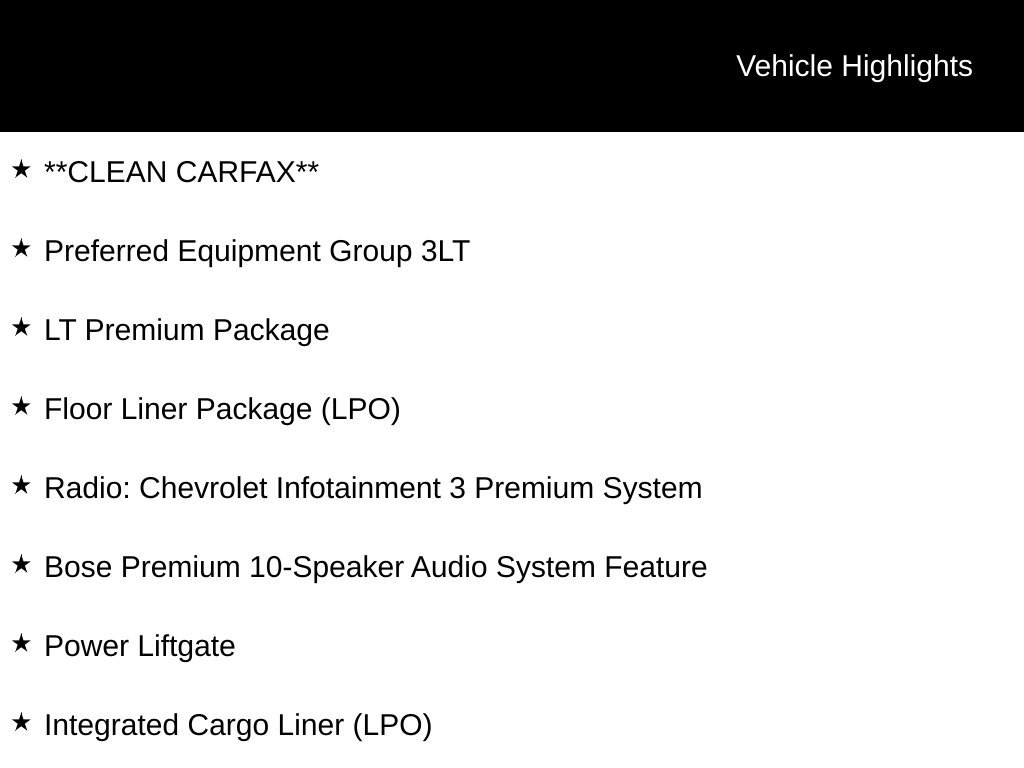 Used 2020 Black Chevrolet 3LT image 5