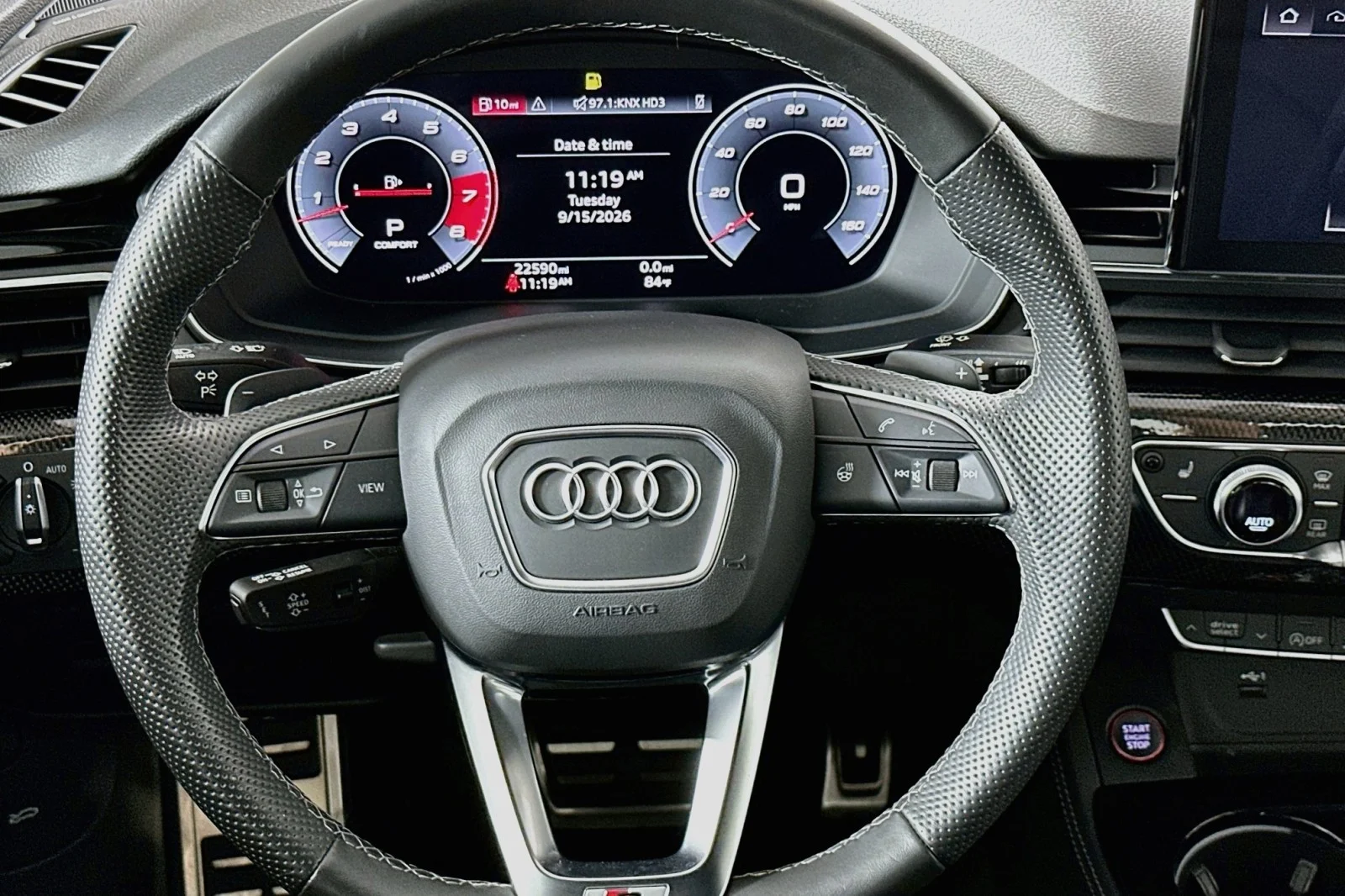 Used 2023 Mythos Black Metallic Audi Premium Plus image 19