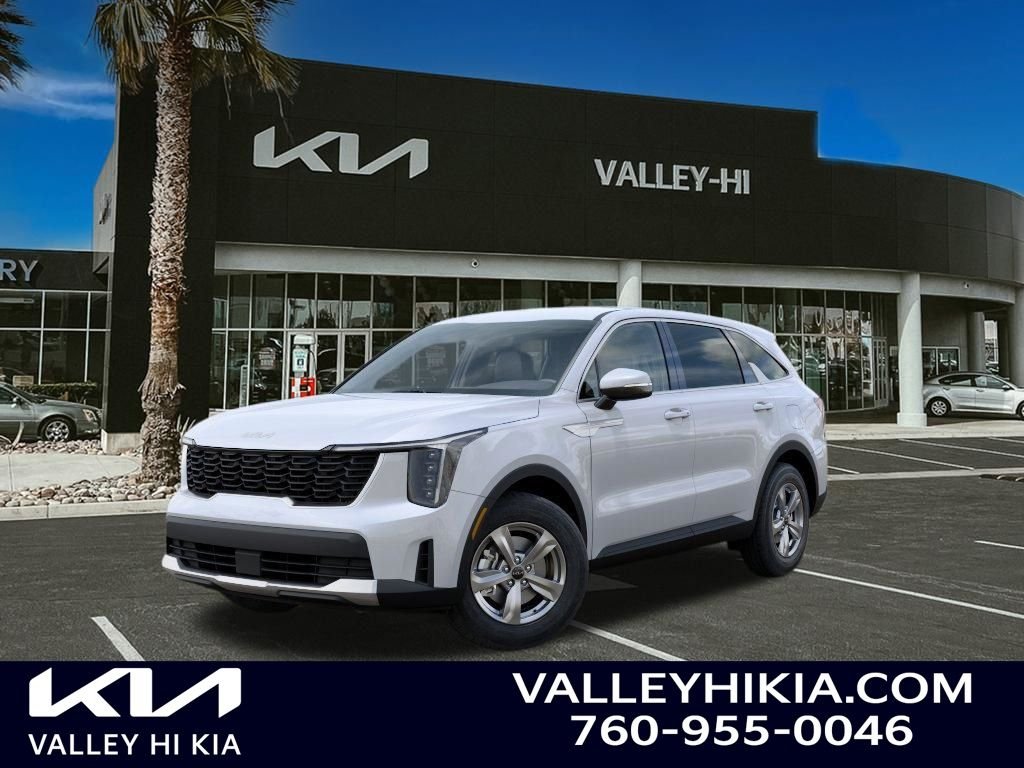 New 2026 Glacial White Pearl Kia LX image 1