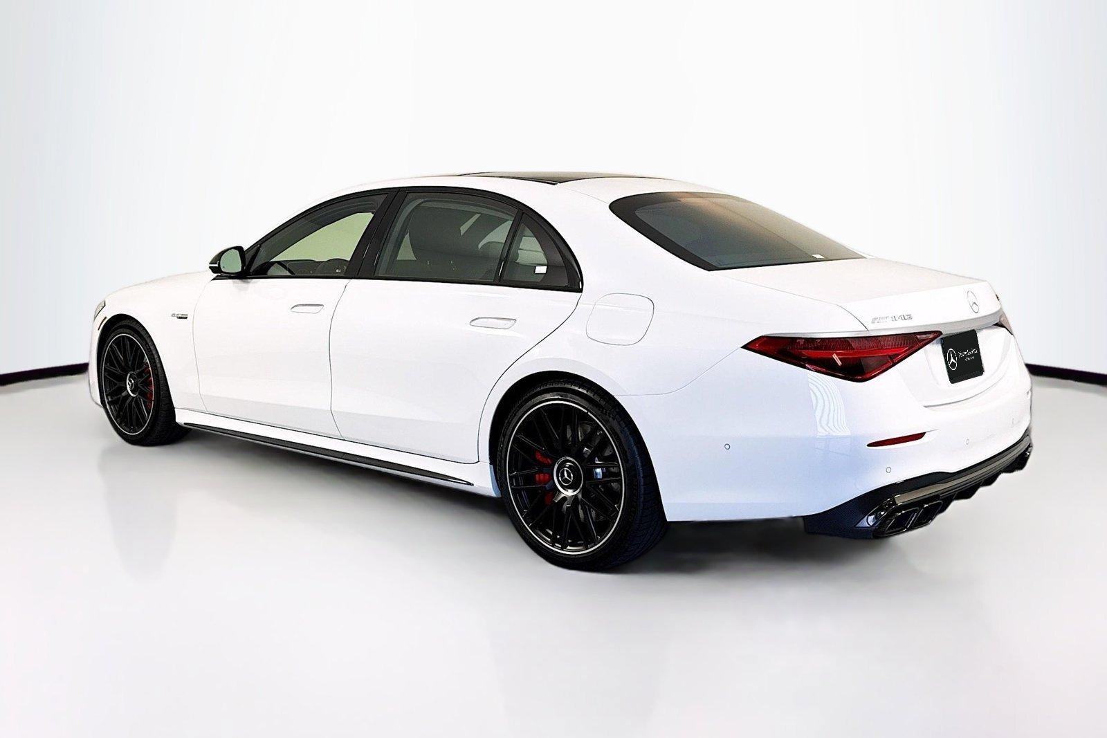 New 2025 Manufaktur Moonlight White Metallic Mercedes-Benz AMG® S 63 E image 7