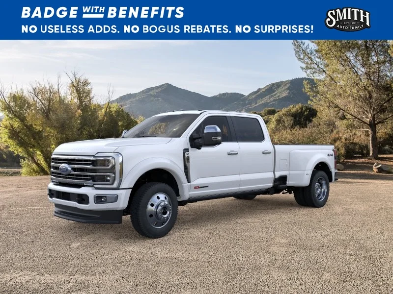 New 2026 Star White Metallic Tri-Coat Ford F-450® Platinum® image 1