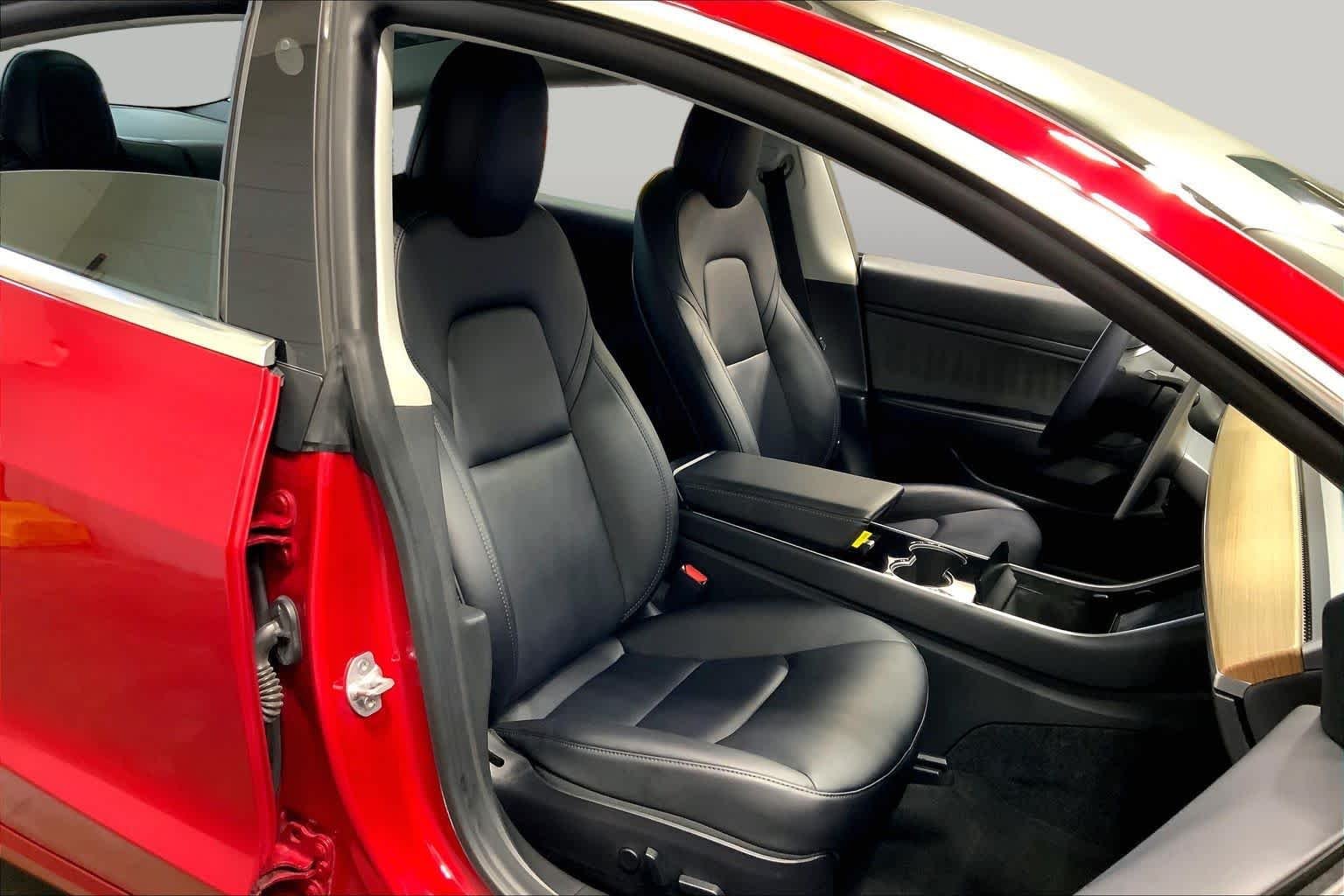 Used 2020 Red Multi-Coat Tesla Standard Range image 8