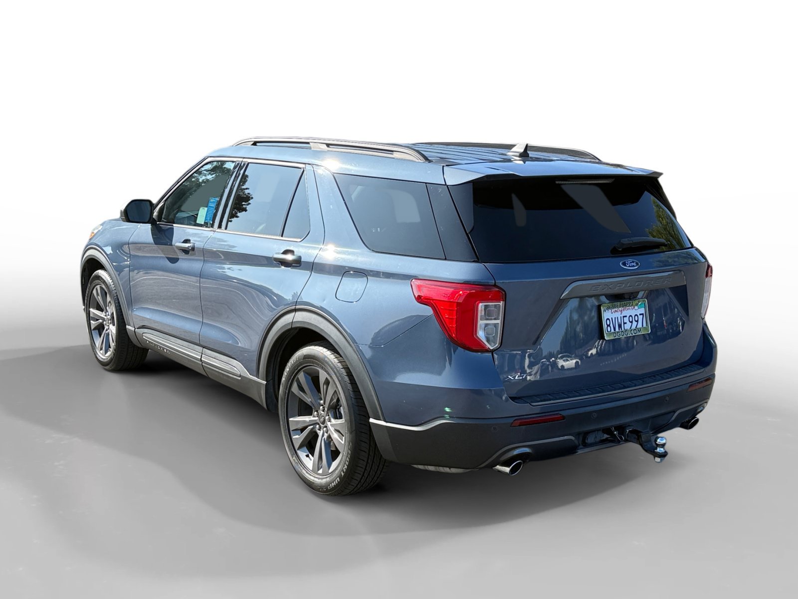Certified Used 2021 Blue Metallic Ford XLT image 3