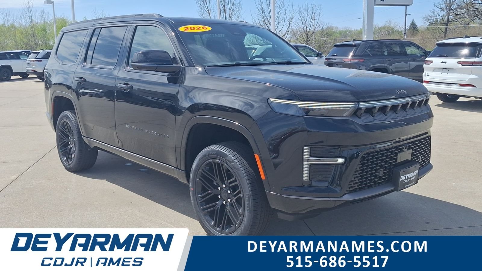 New 2026 High Gloss Black Exterior Paint Jeep Limited Reserve image 1