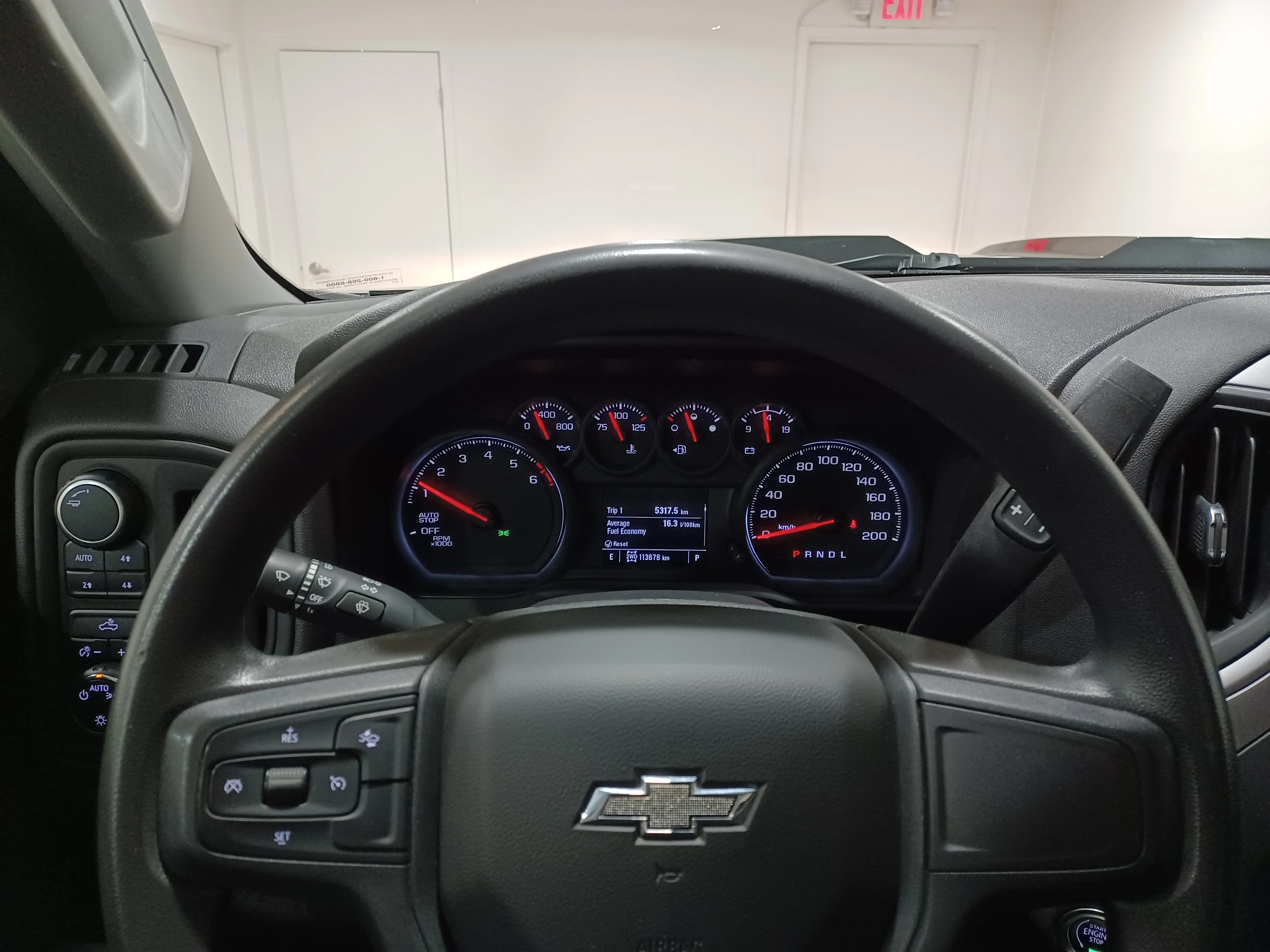 Used 2022 Black Chevrolet Custom Trail Boss 4WD*6 Pass | Adaptive Cruise | Remote Start | Tow Pkg | Park Assist | CarPlay image 13