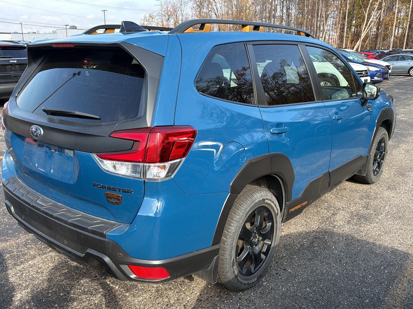 Used 2024 Geyser Blue Subaru Wilderness image 11