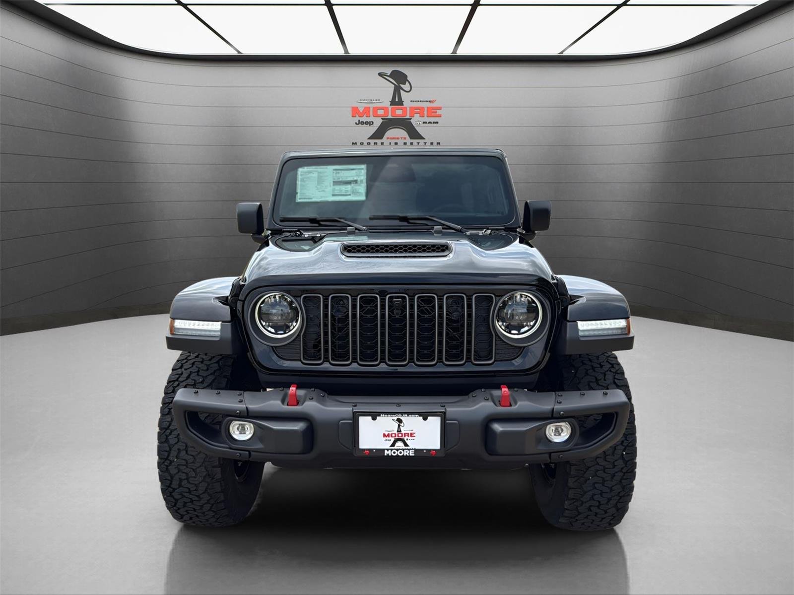 New 2026 Black Clear-Coat Exterior Paint Jeep Rubicon X image 2