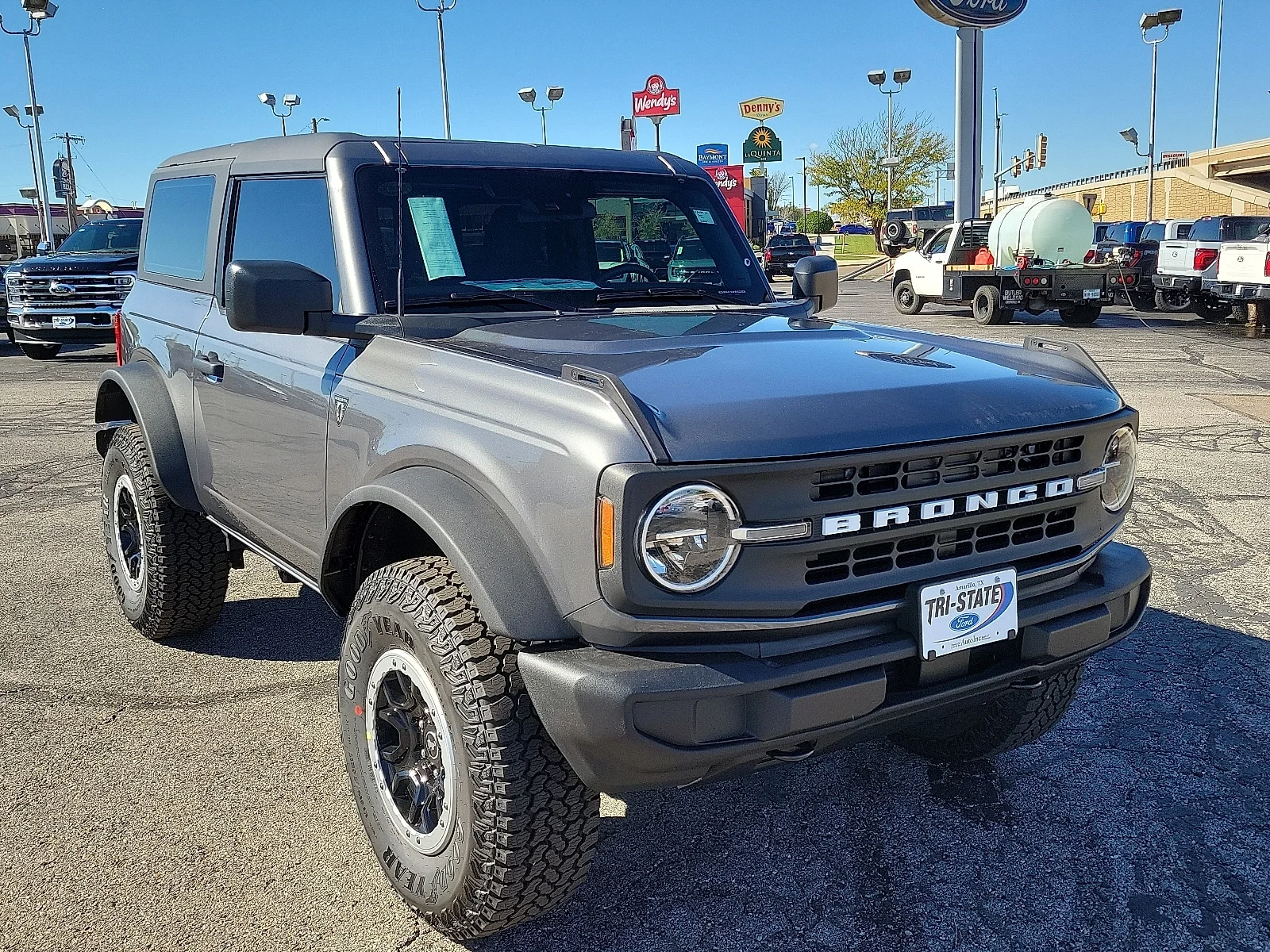 New 2025 Carbonized Gray Metallic Ford Base image 6