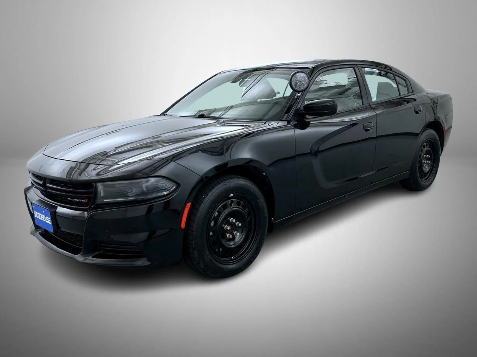 Used 2022 Black Dodge Police image 1
