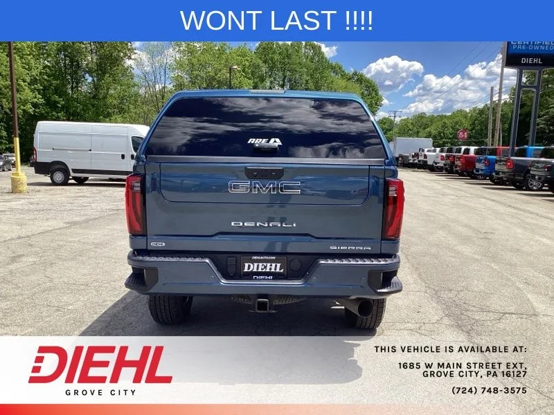 Used 2024 Blue GMC Denali Ultimate image 6