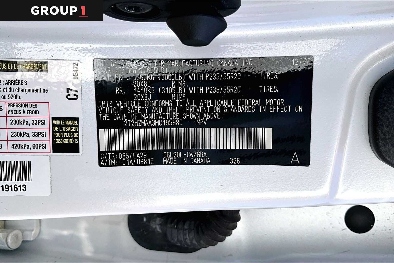 Certified Used 2021 EMINENT WHITE PEARL Lexus  image 34
