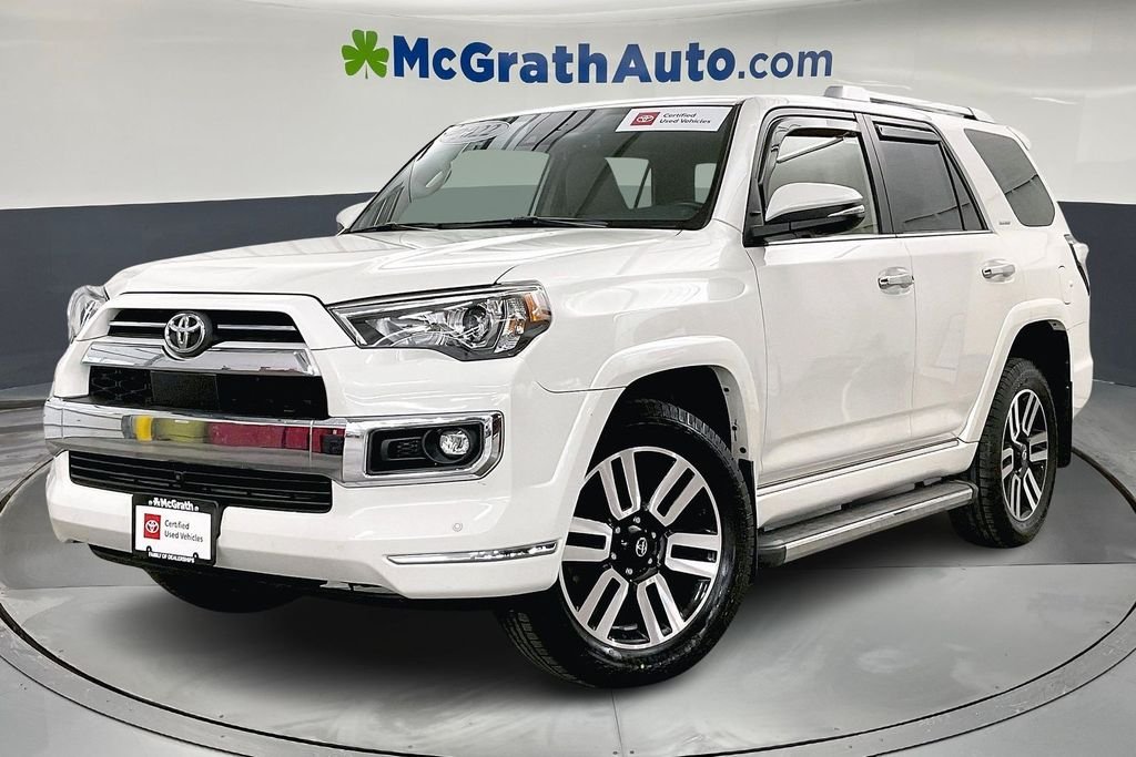 Used 2022 White Toyota Limited image 2