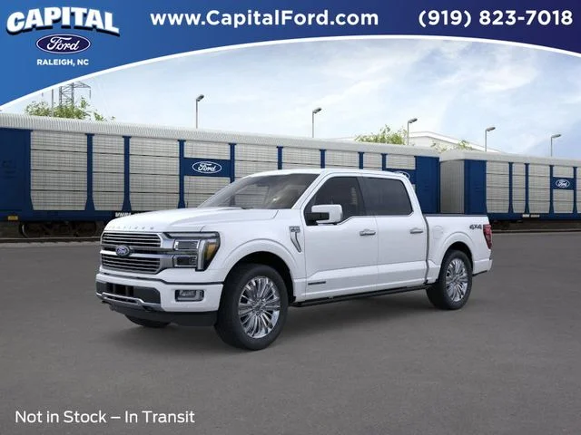 Used 2025 White Ford Platinum image 1