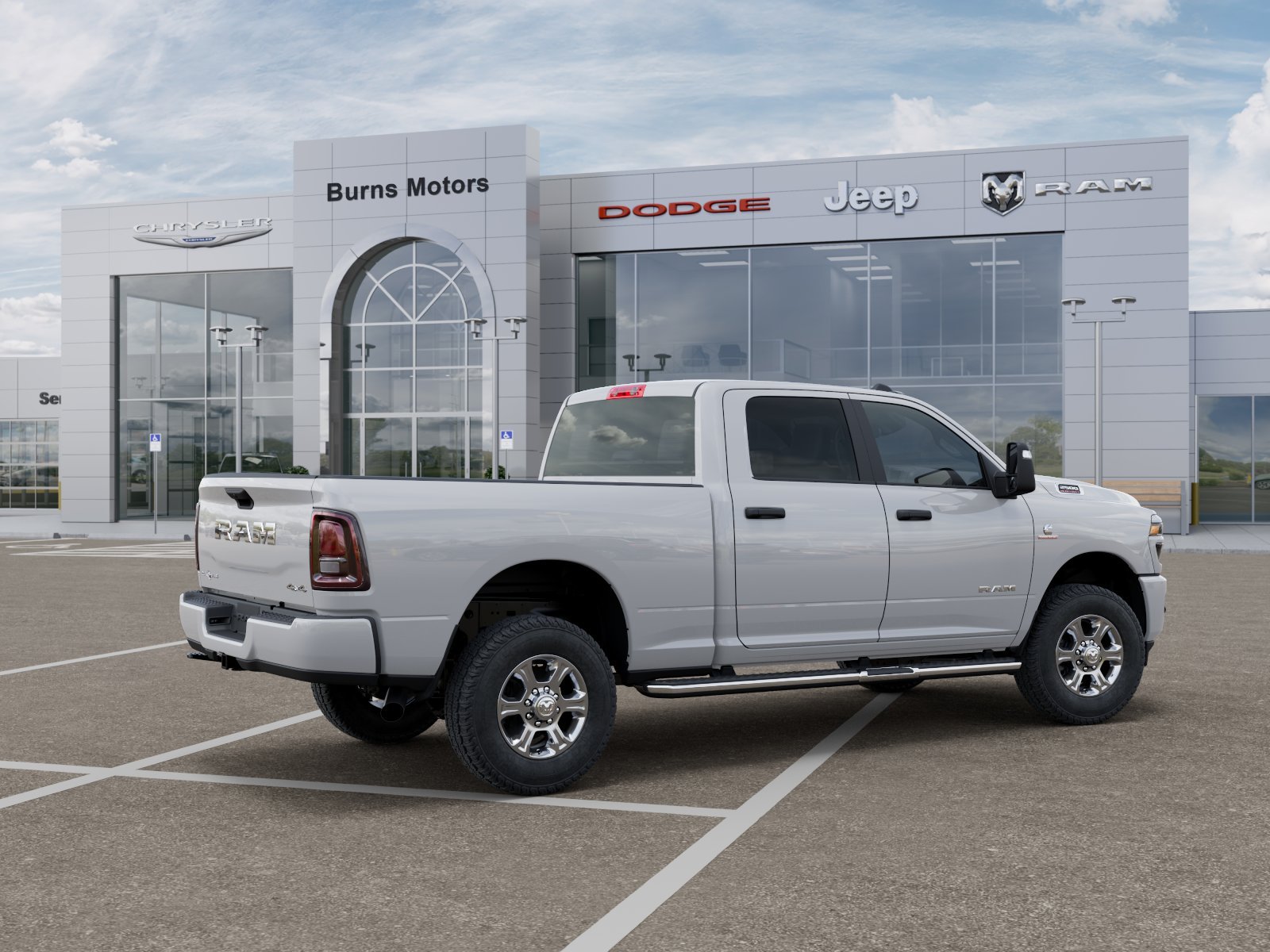 New 2026 Bright White Clear-Coat Exterior Paint RAM Lone Star image 30