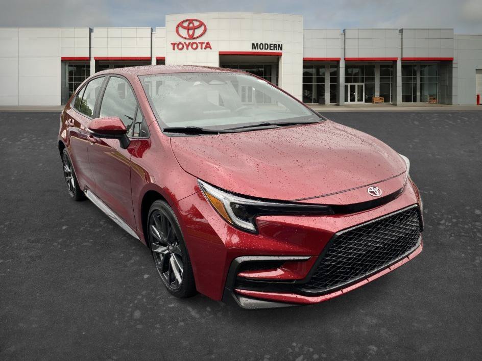 Certified Used 2024 Ruby Flare Pearl Toyota SE image 3