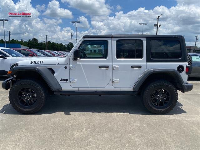Used 2024 Bright White Clear Coat Jeep Willys image 4