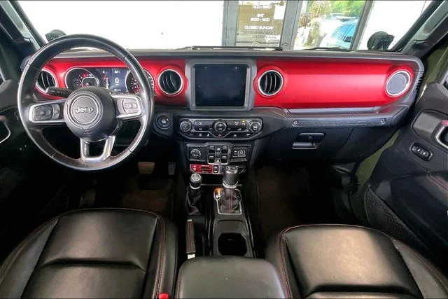 Used 2021 Green Jeep Unlimited Rubicon image 7