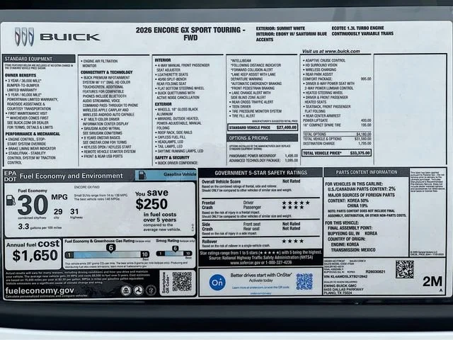 2026 Buick Encore GX Sport Touring - Photo 21