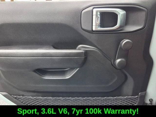 Certified Used 2024 Gray Jeep Sport image 21